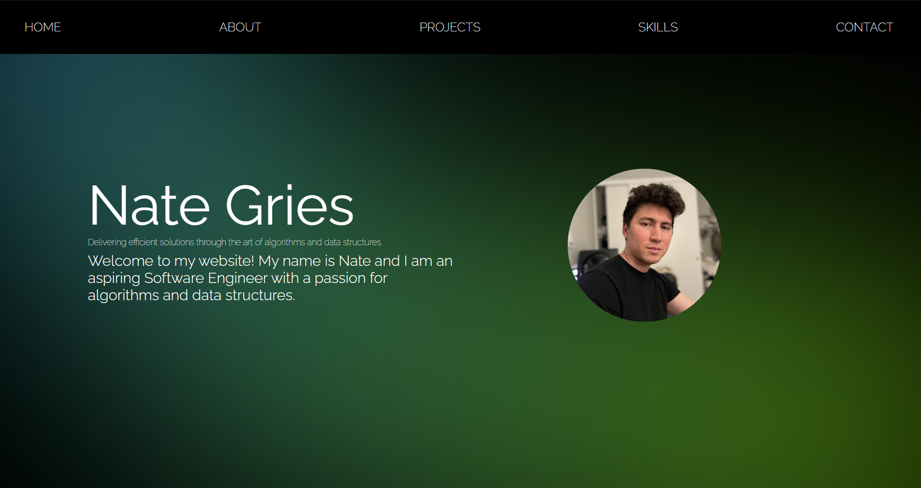 Nathanel Gries's submission from Devpost